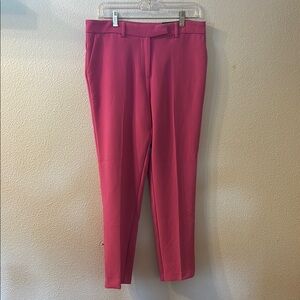 Jules & Leopold Fuchsia Cropped Tailored Pants